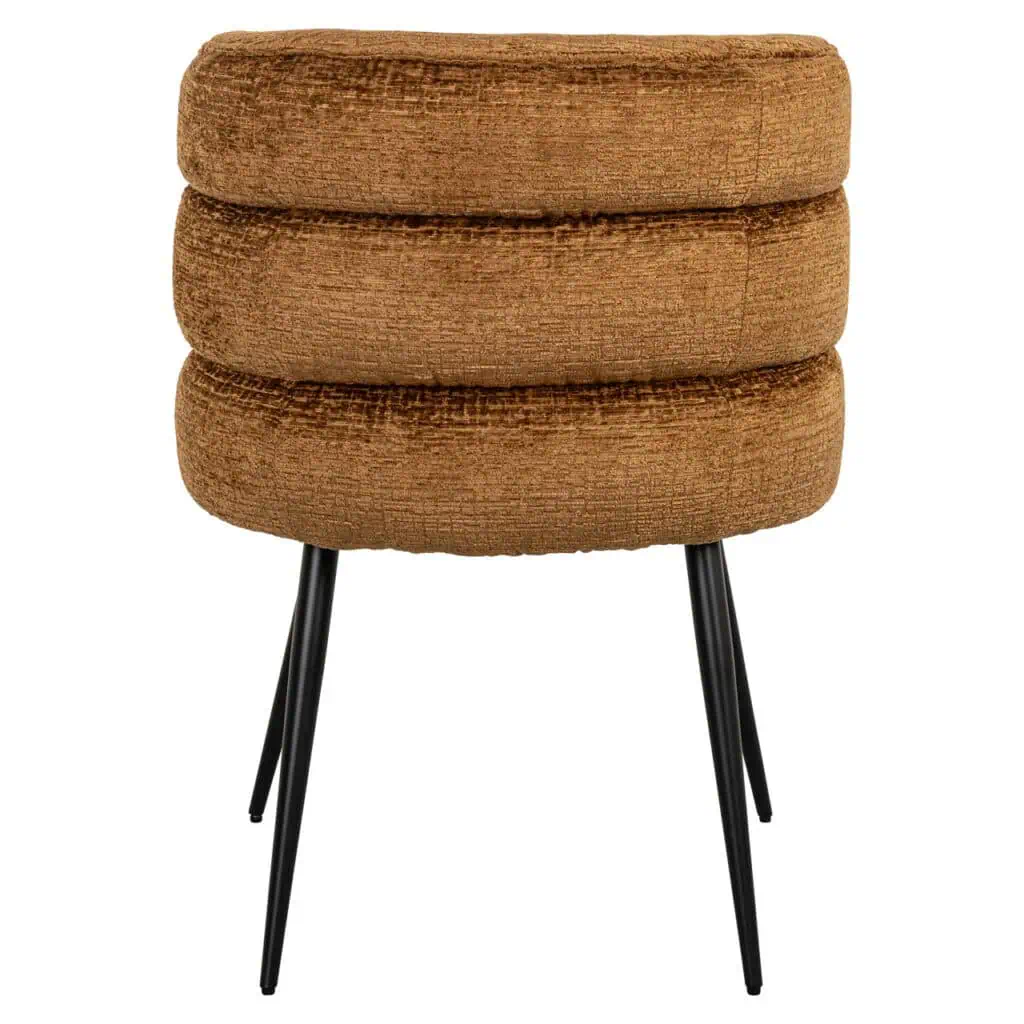 - Eetkamerstoel Stella cognac fusion