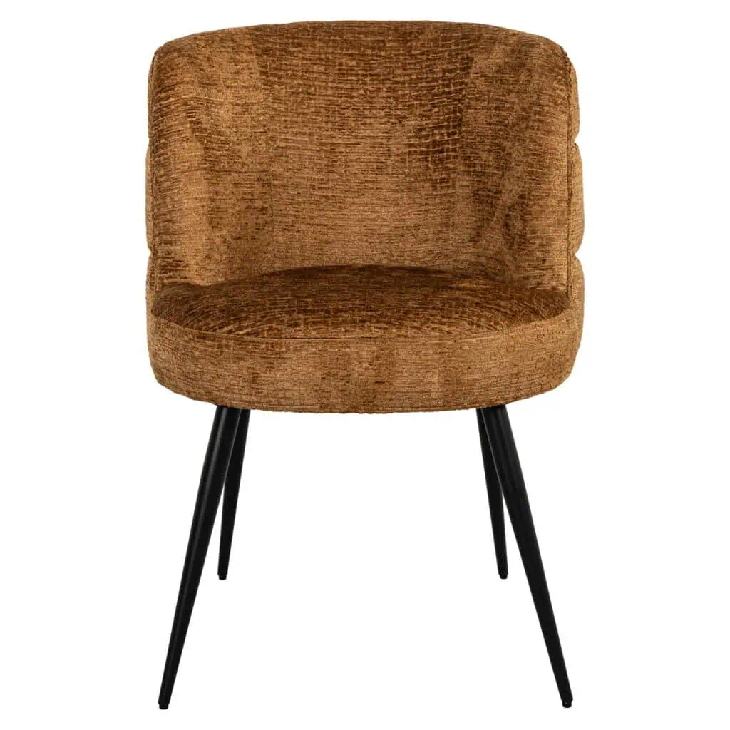 - Eetkamerstoel Stella cognac fusion