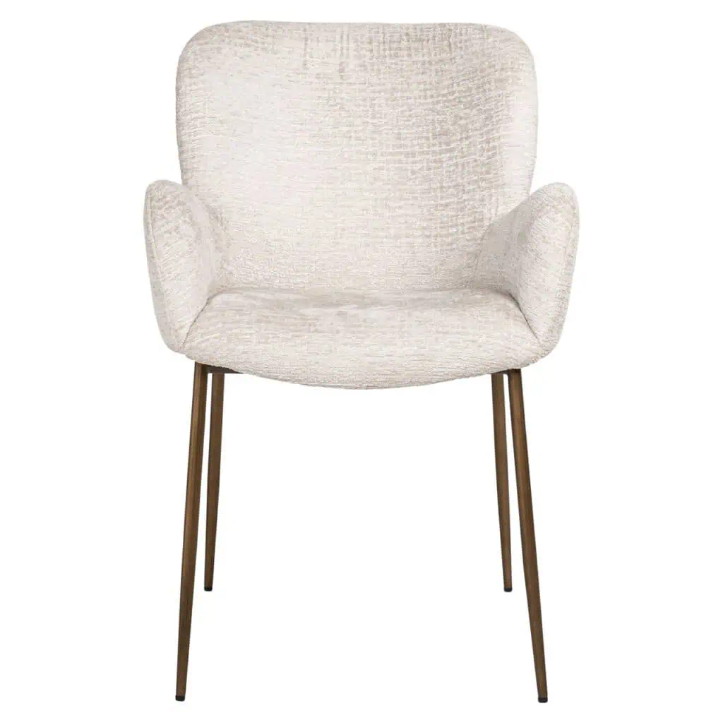 - Eetkamerstoel Amber cream fusion fire retardant