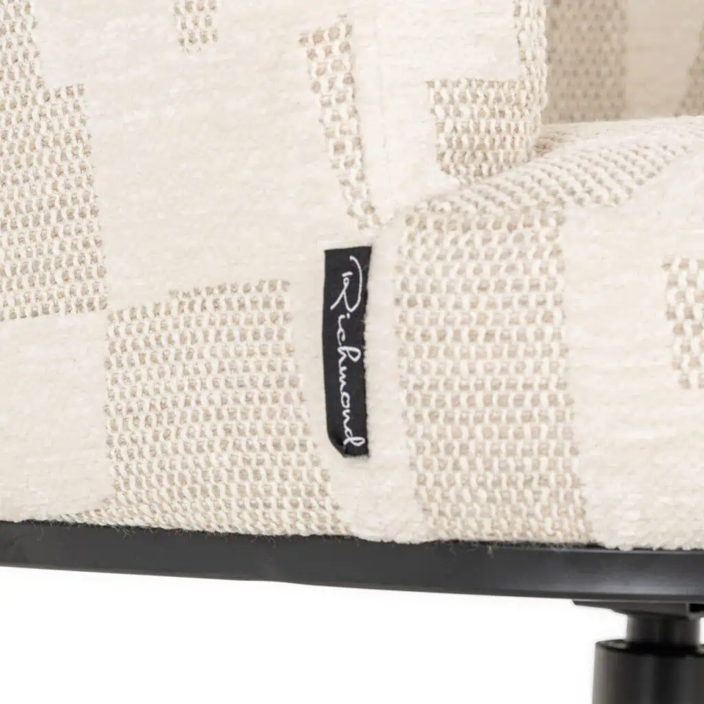 - Eetkamerstoel Cheyenne beige graffic