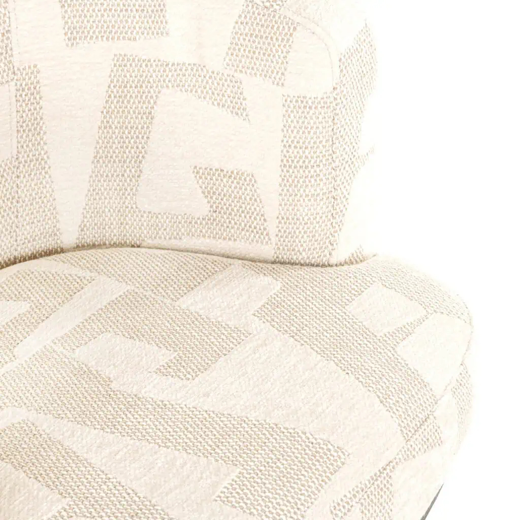 - Eetkamerstoel Cheyenne beige graffic