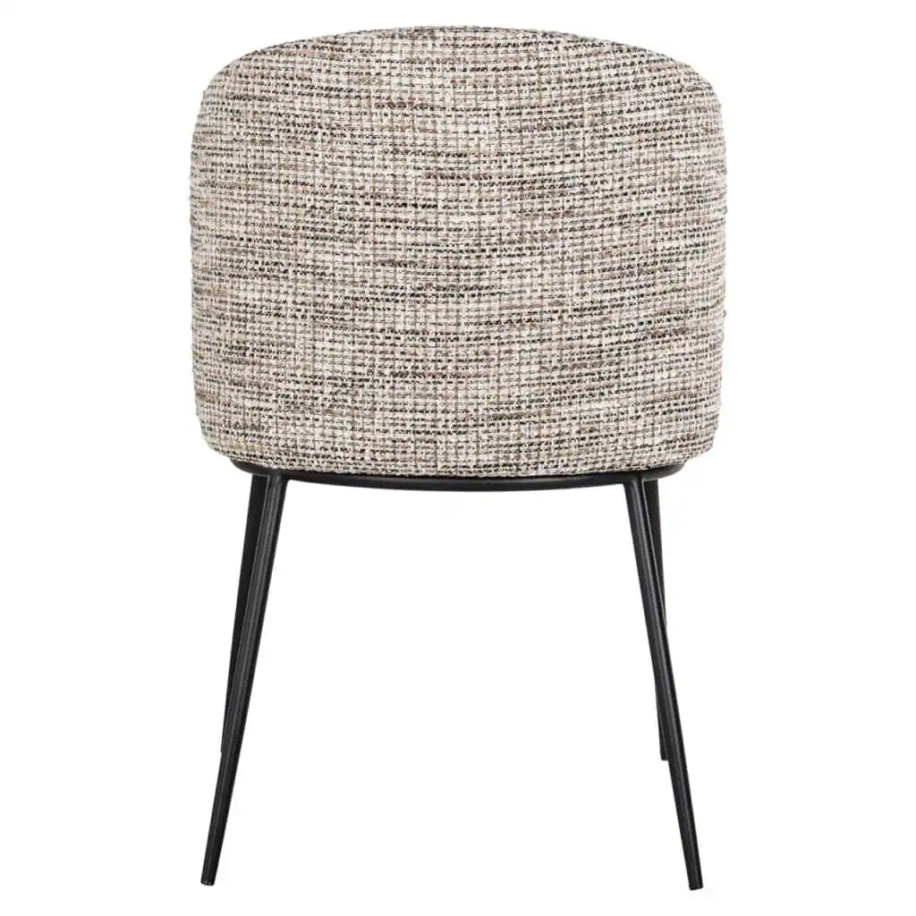- Eetkamerstoel Elvi trendy nature fire retardant (Set of 2)