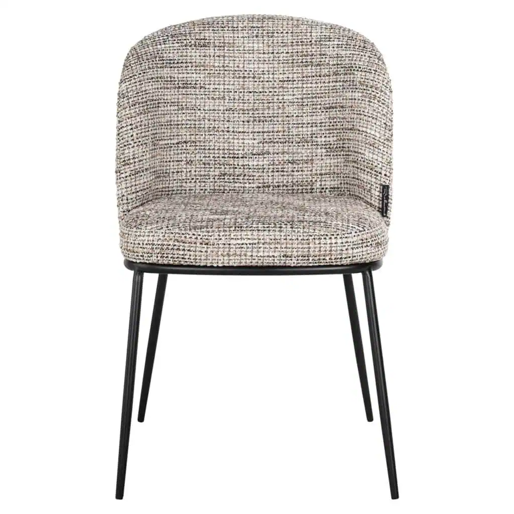 - Eetkamerstoel Elvi trendy nature fire retardant (Set of 2)