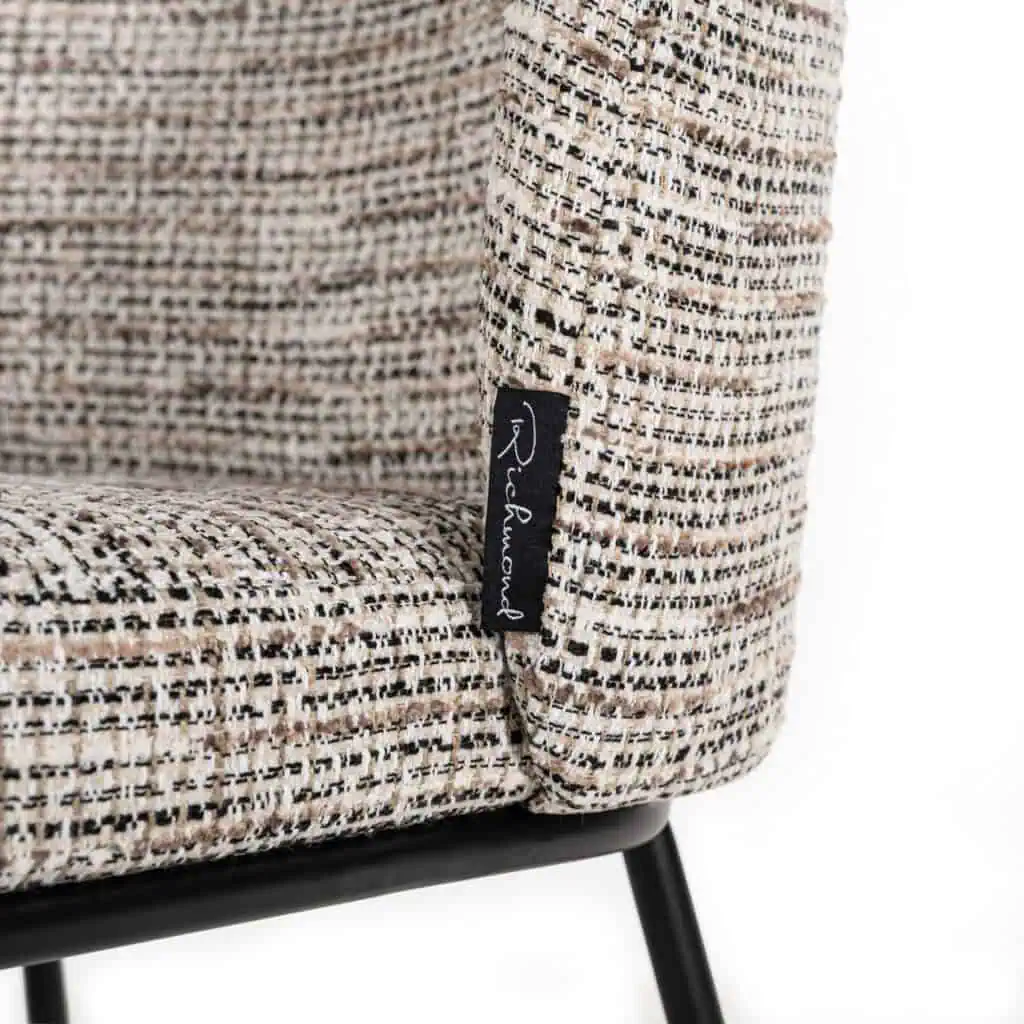 - Eetkamerstoel Elvi trendy nature fire retardant (Set of 2)
