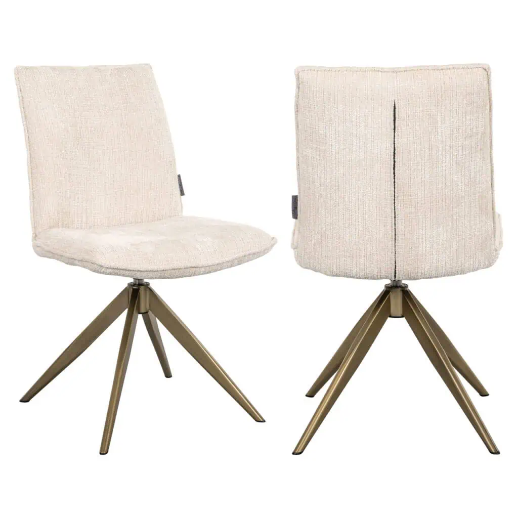 - Eetkamerstoel Dakota niagara beige