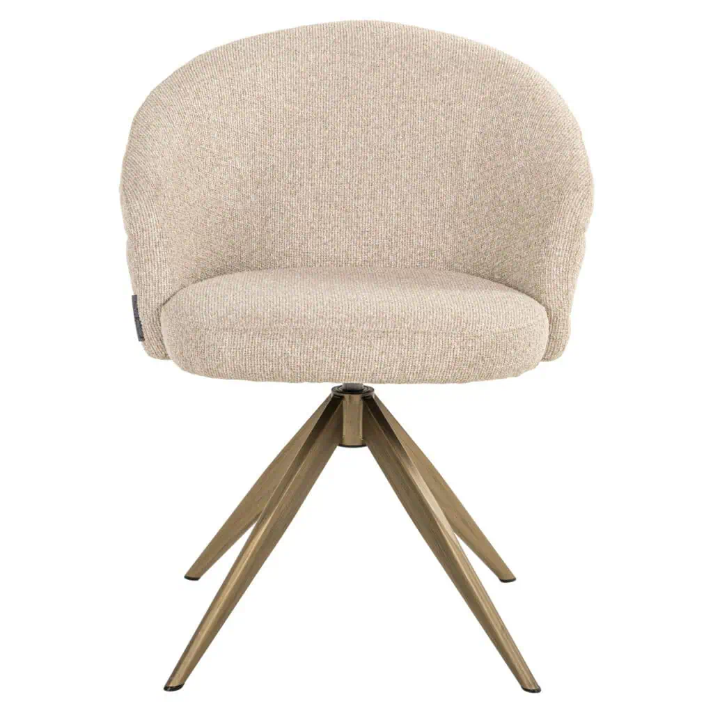 - Eetkamerstoel Zendaya biscotti fire retardant