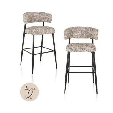 - Counterstoel Rochelle trendy nature (Set of 2)