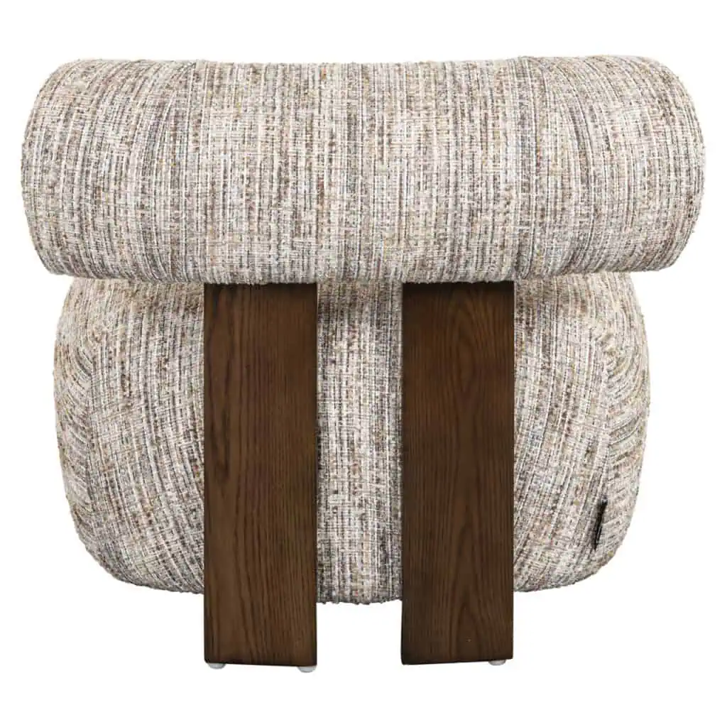 - Lounge stoel Arabella greige coco