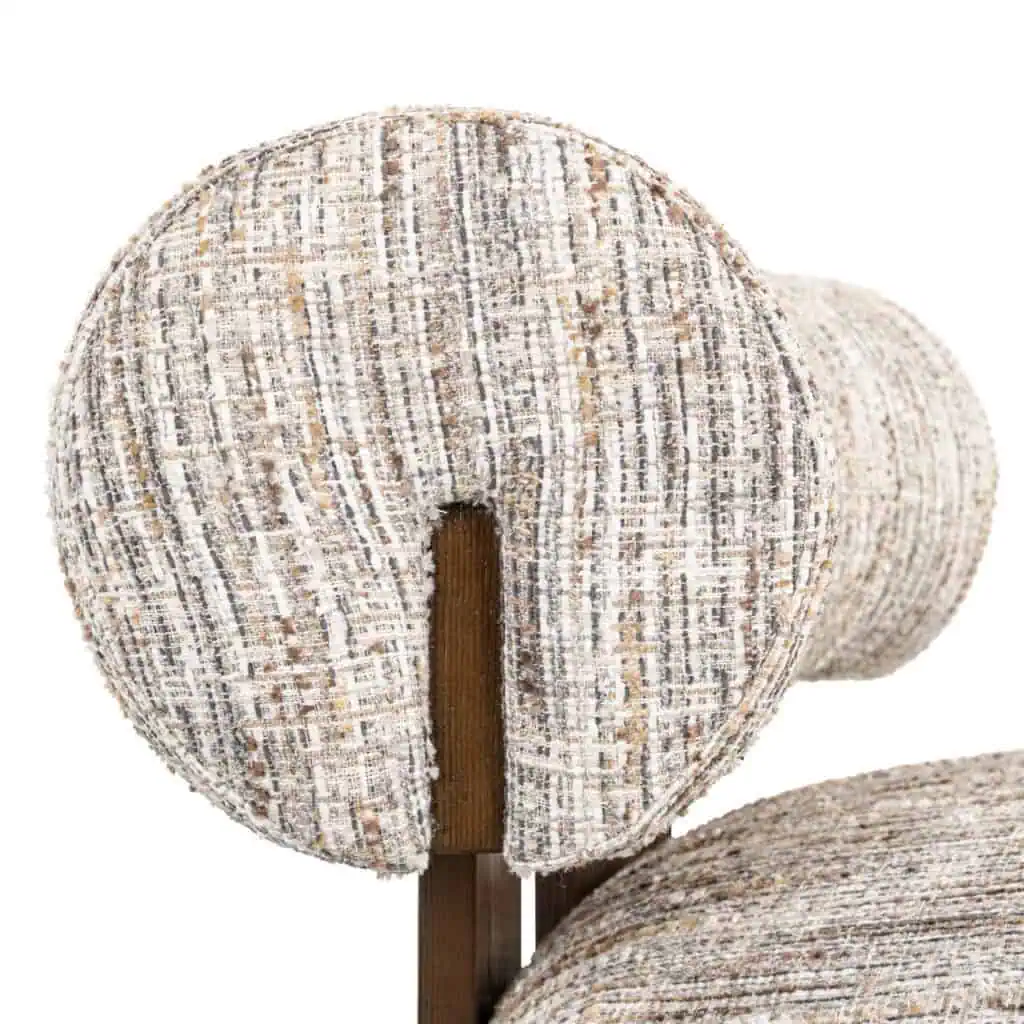 - Lounge stoel Arabella greige coco