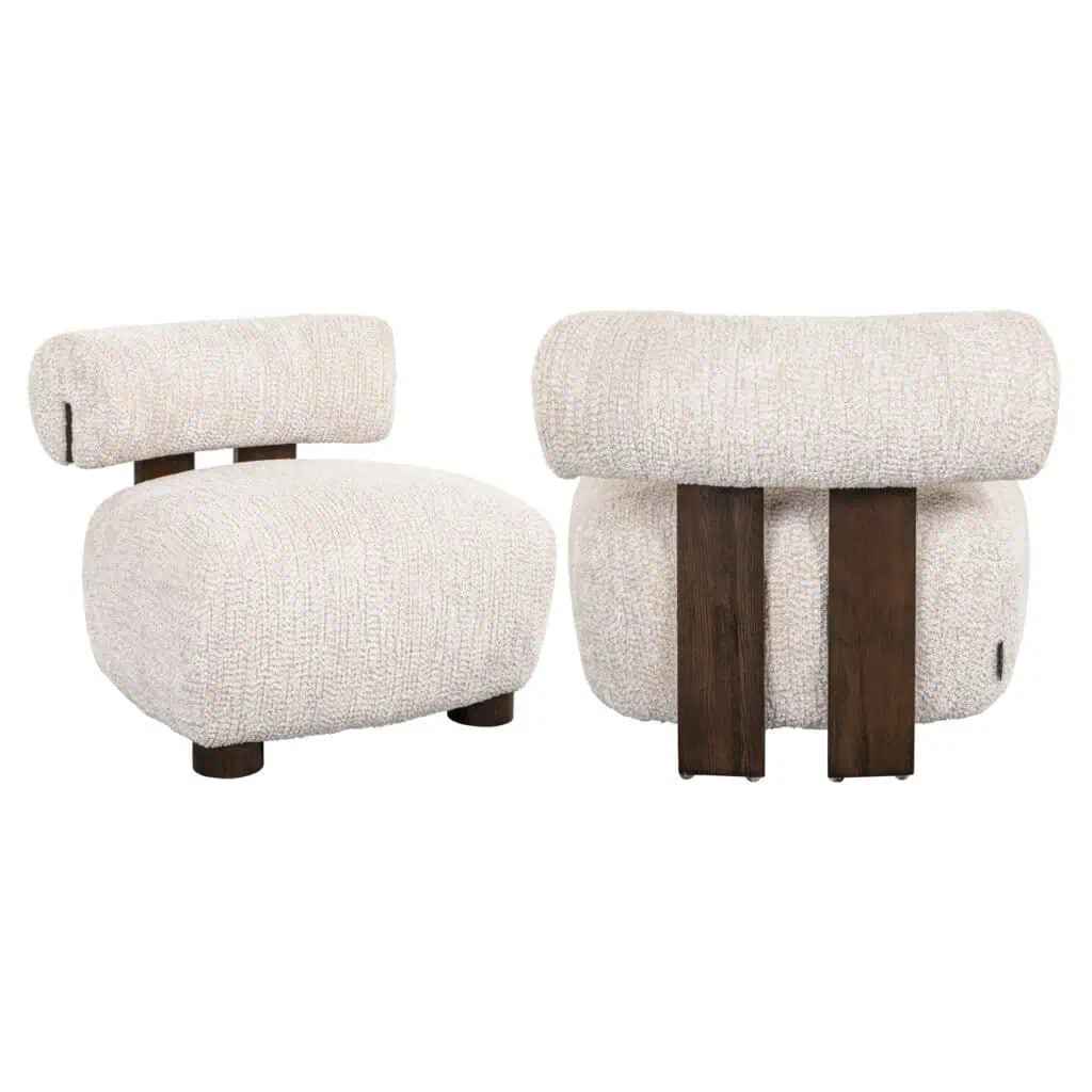 - Lounge stoel Arabella lovely cream