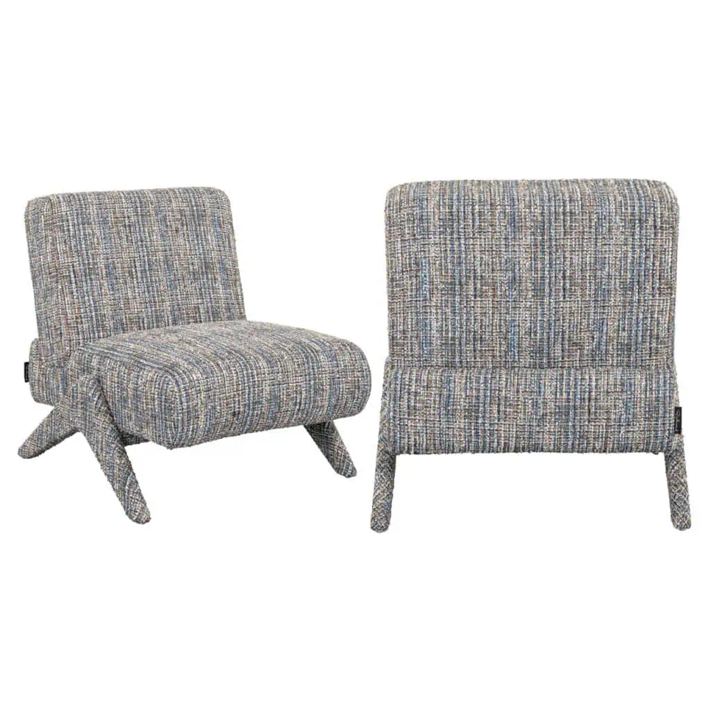- Lounge stoel Lexi blue coco
