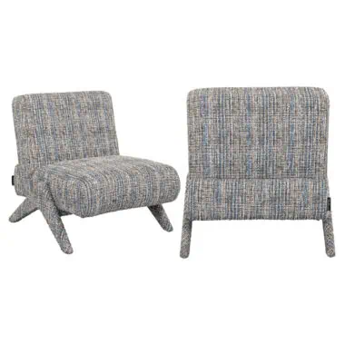 - Lounge stoel Lexi blue coco