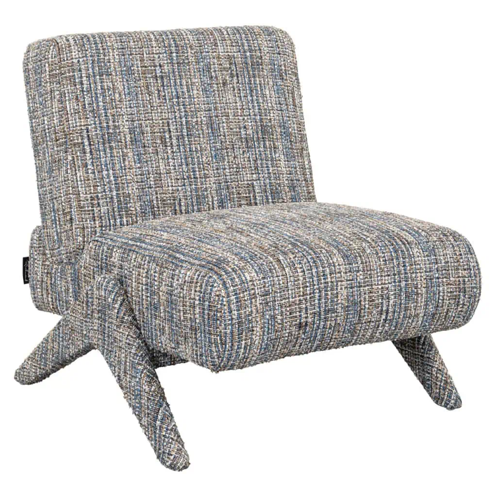 - Lounge stoel Lexi blue coco