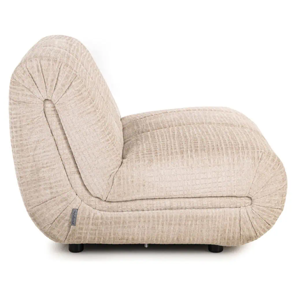 - Lounge stoel Kyli jasper cream