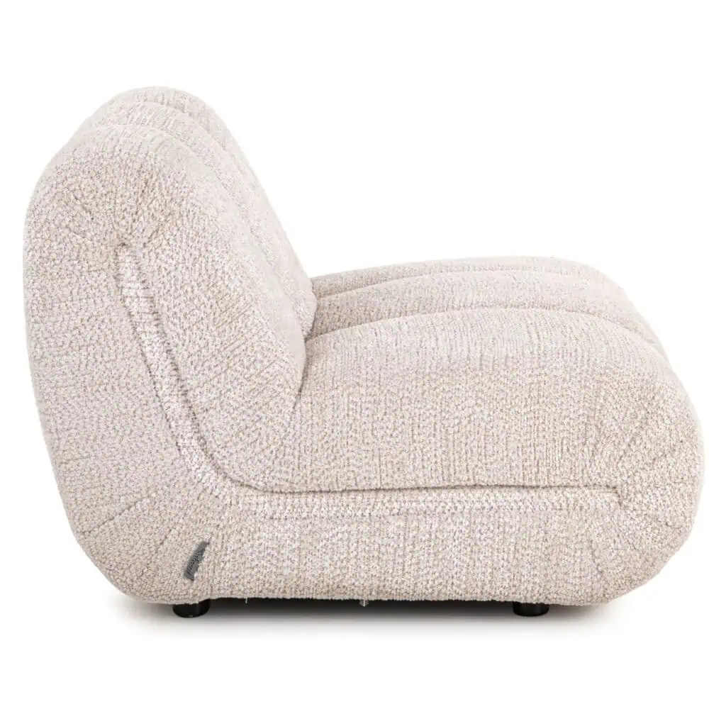 - Lounge stoel Kyli lovely cream