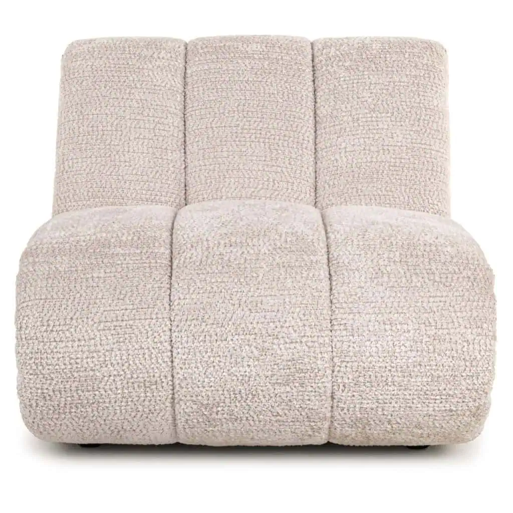 - Lounge stoel Kyli lovely cream