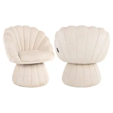 - Lounge stoel Blossom niagara beige