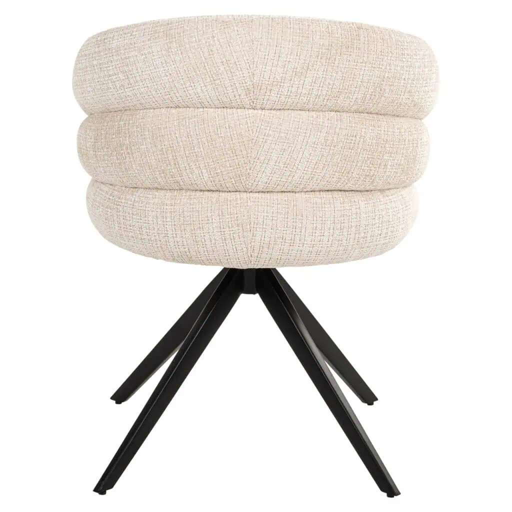 - Eetkamerstoel Serenity niagara beige  fire retardant