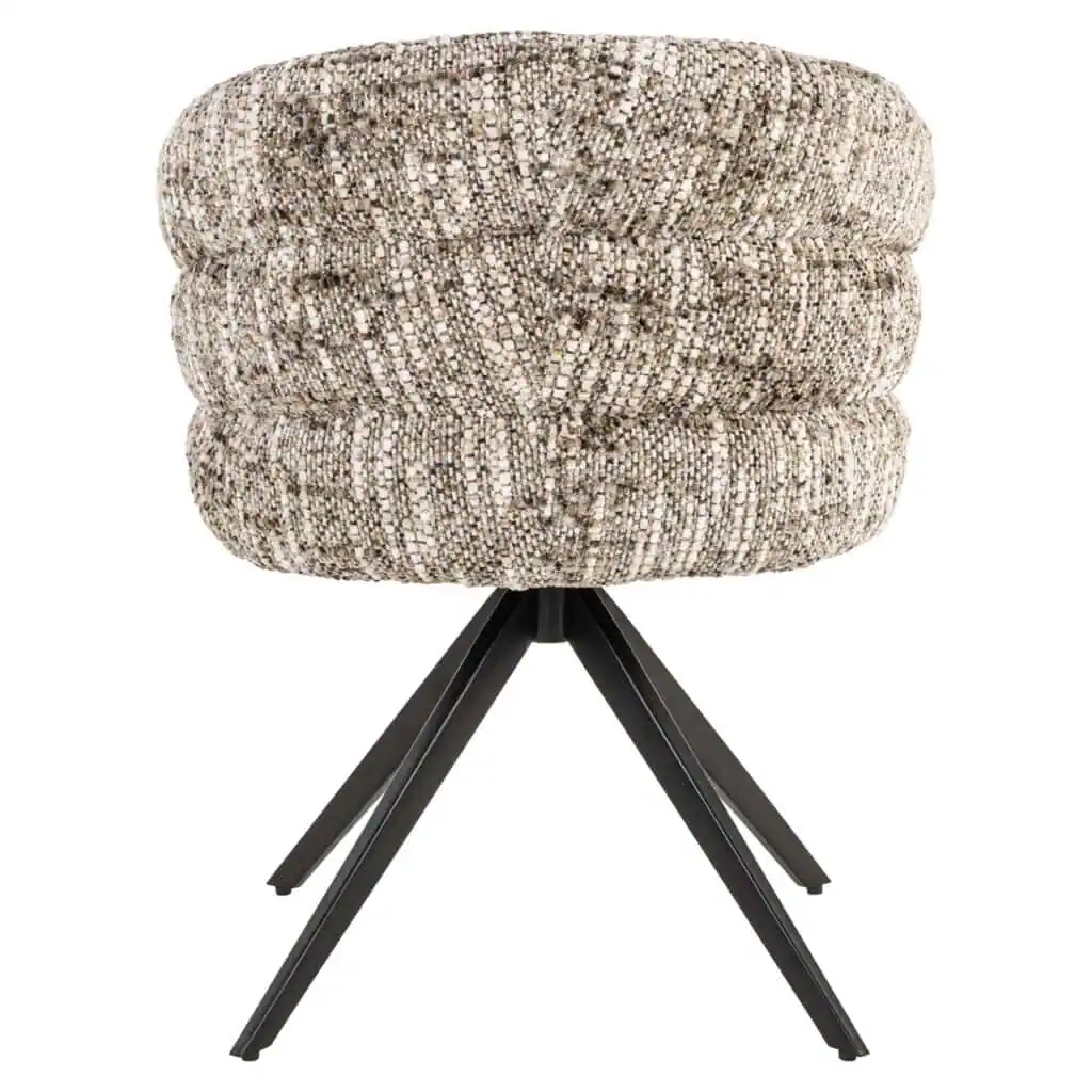 - Eetkamerstoel Serenity brown omara fire retardant