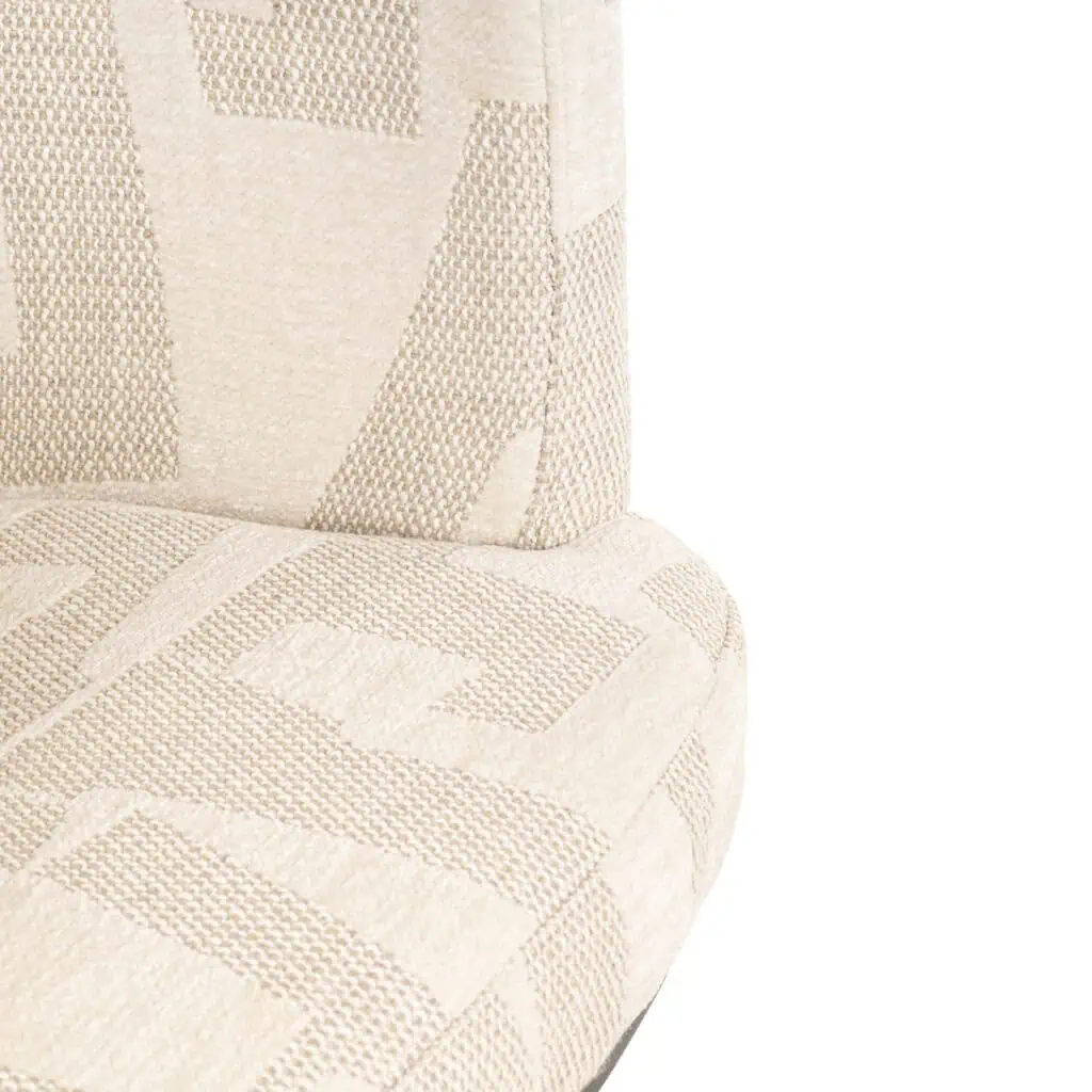 - Barstoel Cheyenne beige graffic