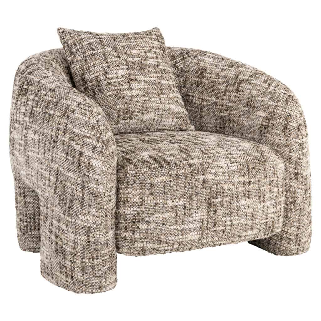 - Lounge stoel Tuscany brown omara