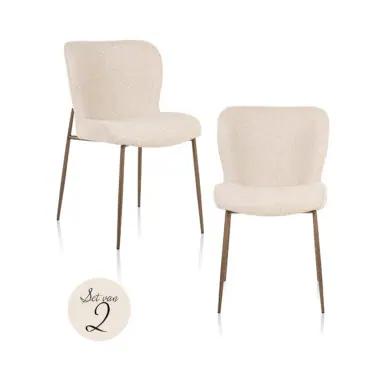 - Eetkamerstoel Odarby biscotti (Set of 2)