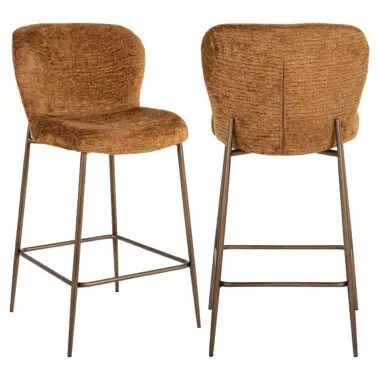 - Counterstoel Odarby cognac fusion