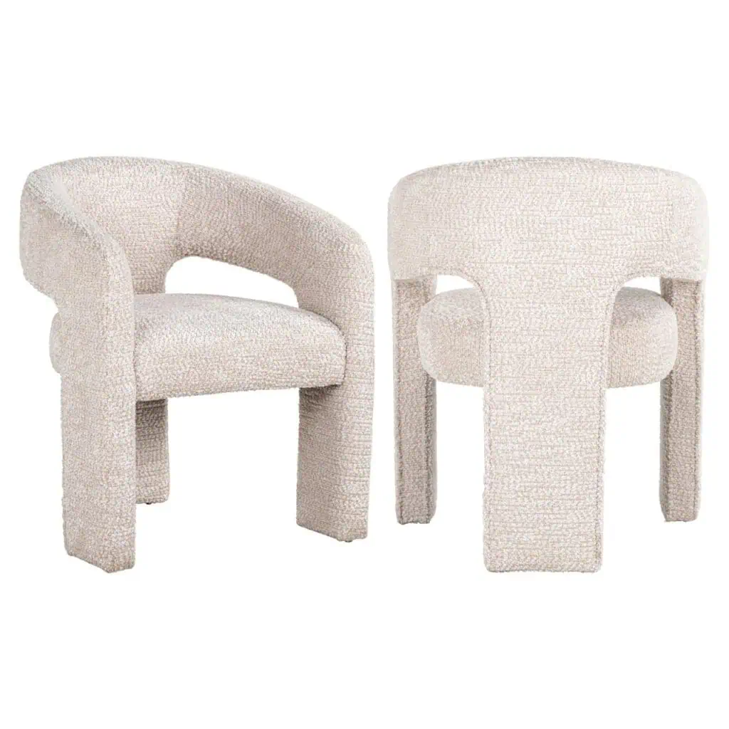 - Eetkamerstoel Belle customized fire retardant
