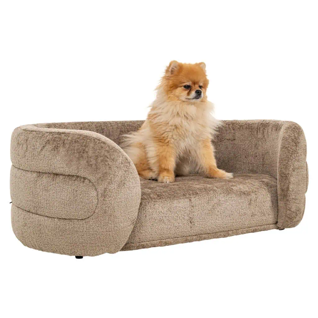- Hondenbed Bingo taupe chenille