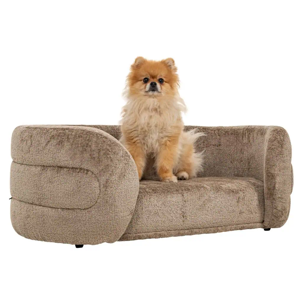 - Hondenbed Bingo taupe chenille