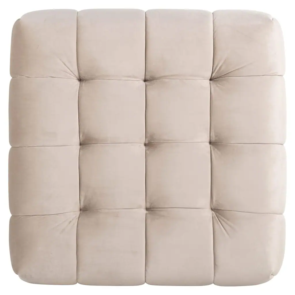 - Poef & Voetenbank Huxley khaki velvet