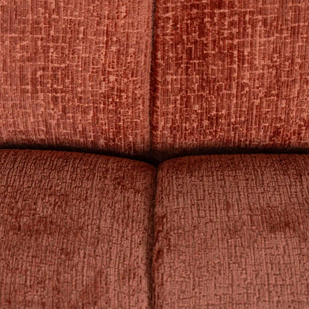 - Bank Cube blush fusion 3-seater + lounge left