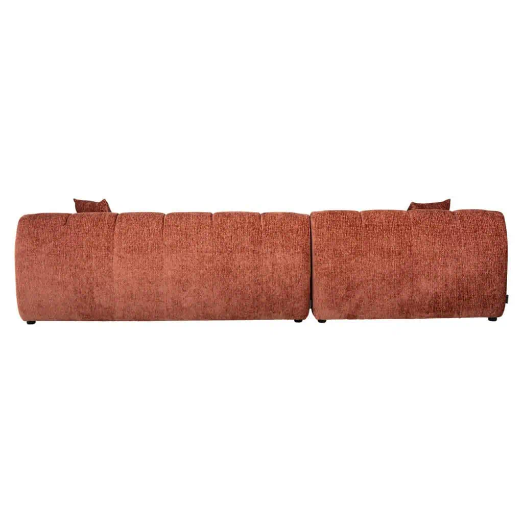 - Bank Cube blush fusion 3-seater + lounge left