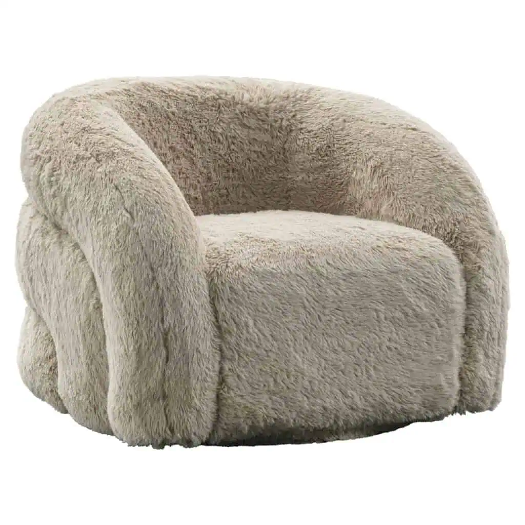- Lounge stoel Arcus yakety sand