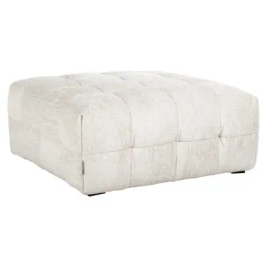 - Poef & Voetenbank Merrol cream fusion fire retardant