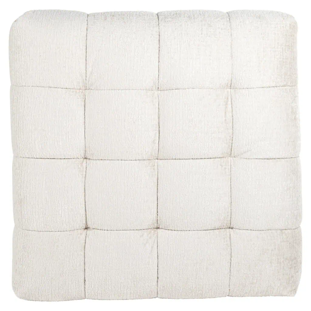 - Poef & Voetenbank Merrol cream fusion fire retardant