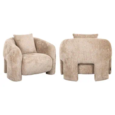 - Lounge stoel Milania lovely beige