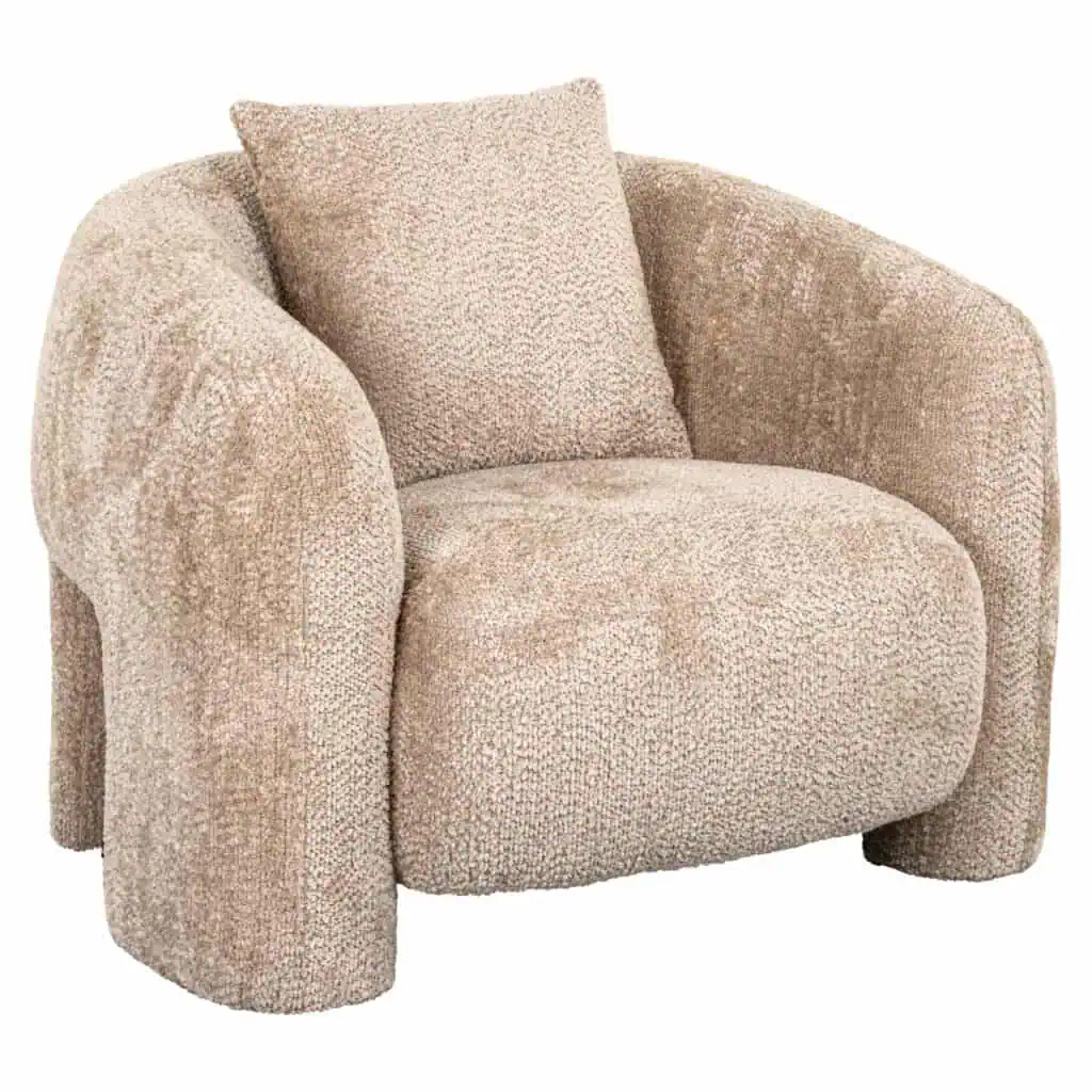 - Lounge stoel Milania lovely beige