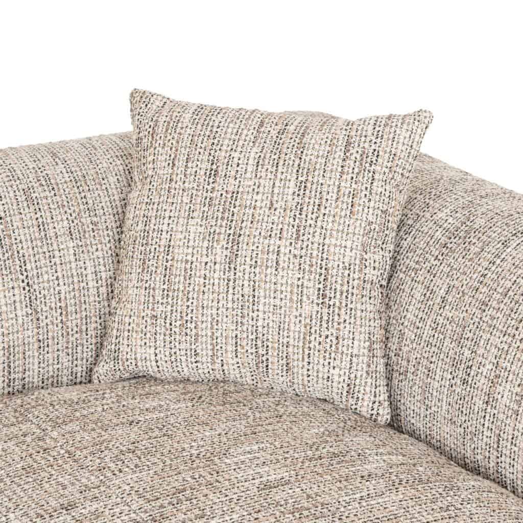 - Bank Hoxton trendy nature 3-seater + lounge right