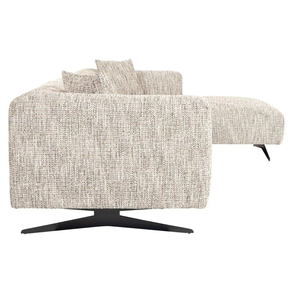 - Bank Hoxton trendy nature 3-seater + lounge right