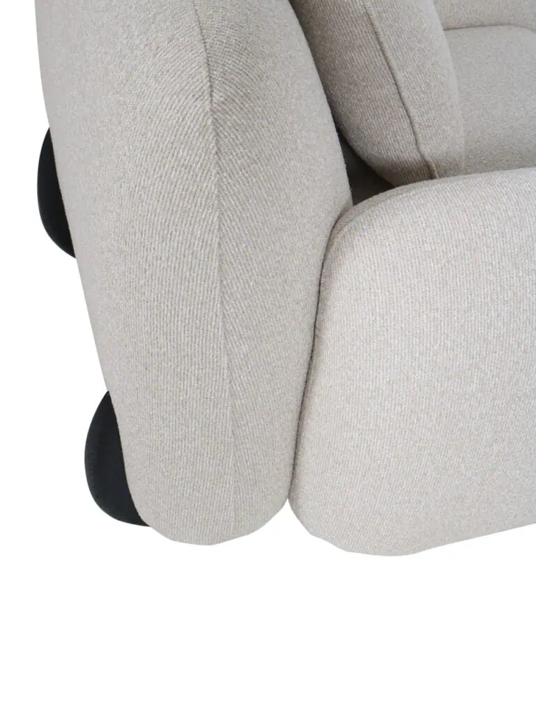 - Lounge stoel Godiva biscotti