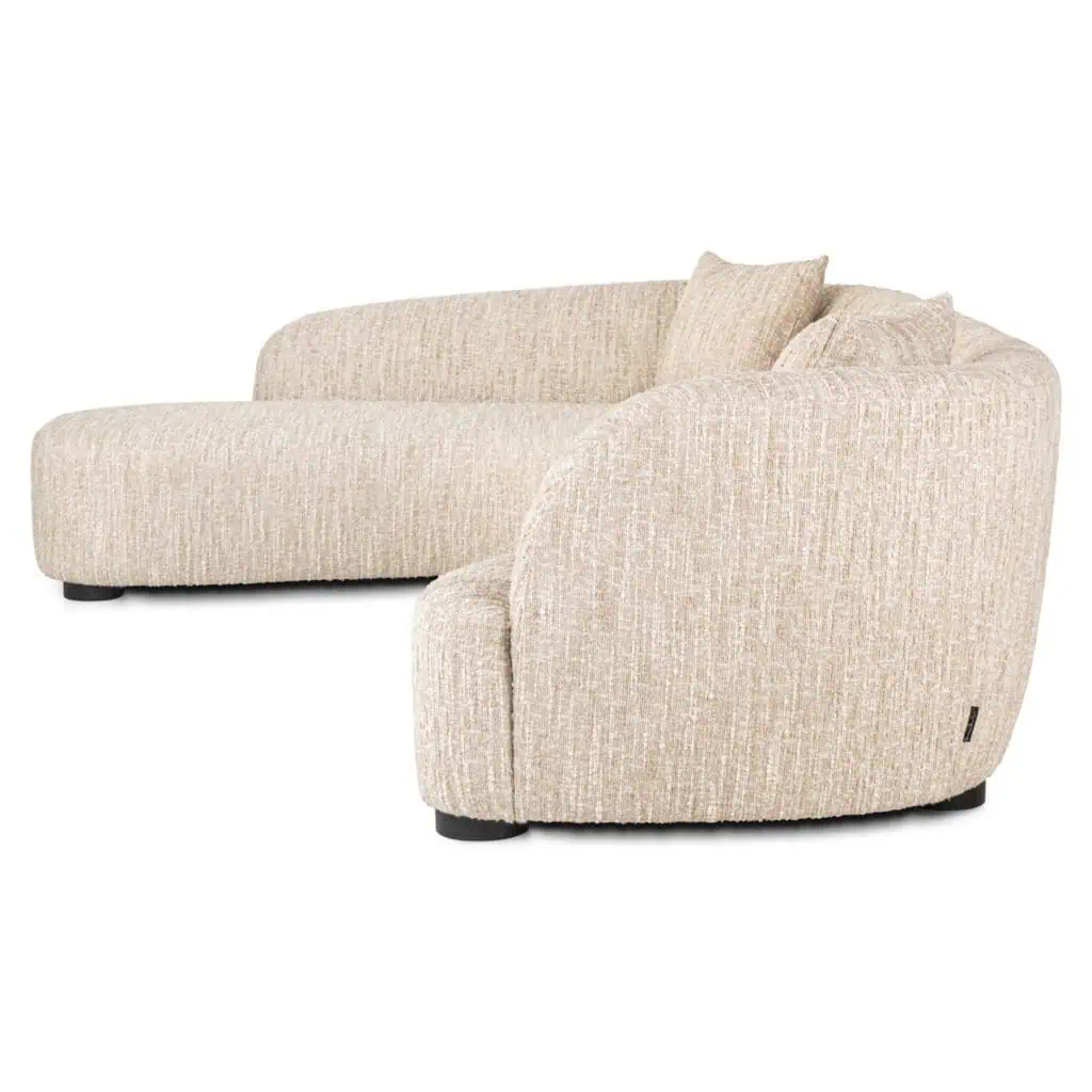 - Bank Pandora beige angora lounge left