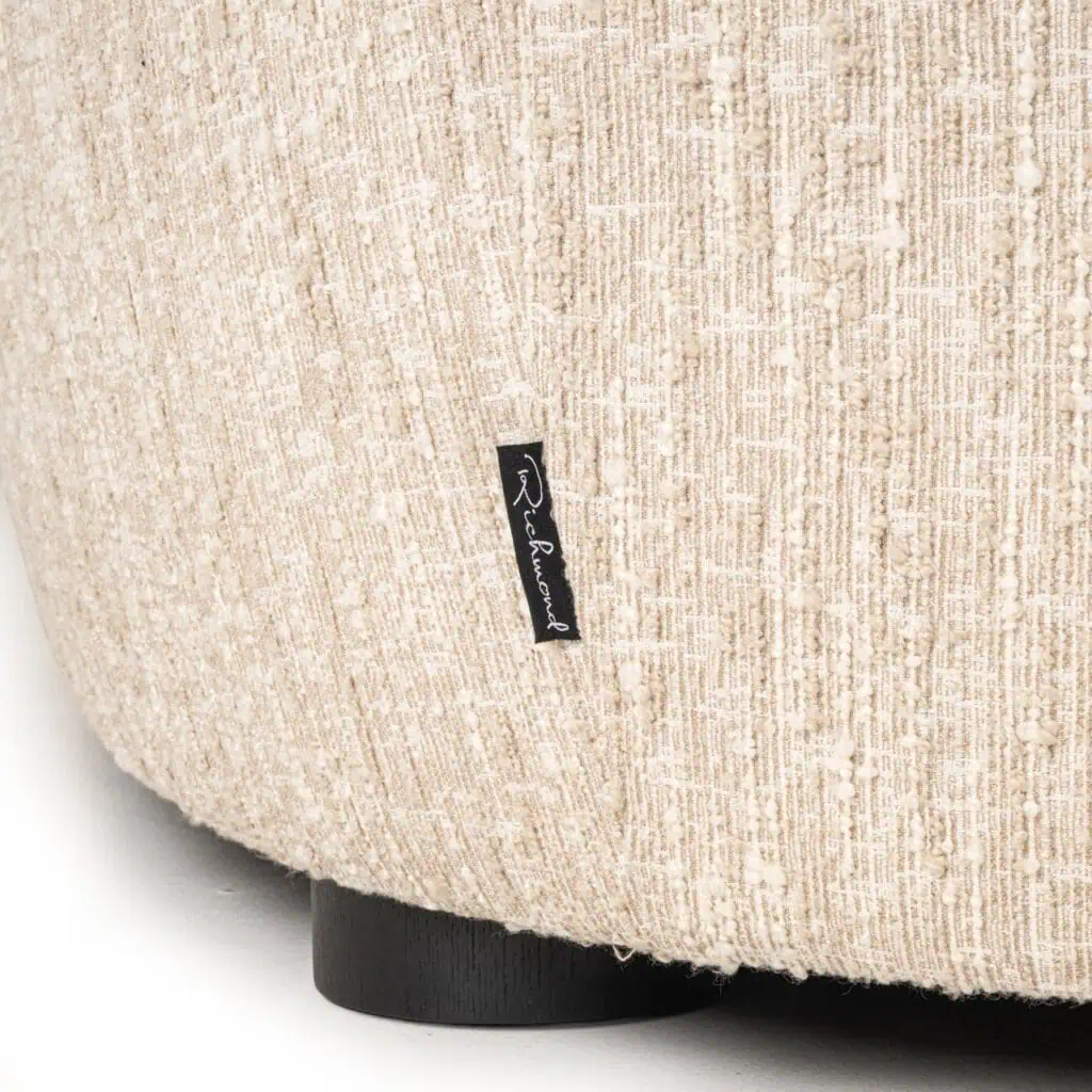 - Bank Pandora beige angora lounge left