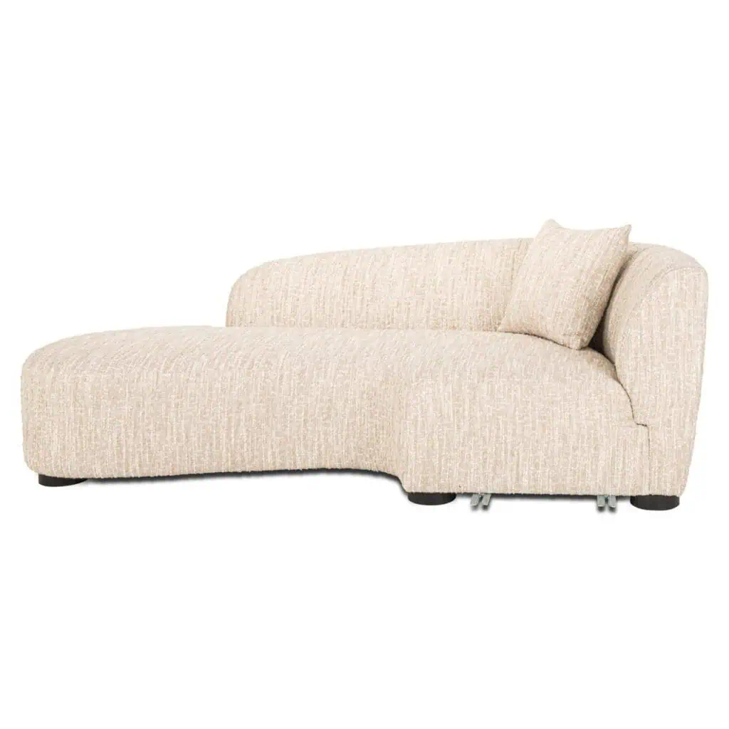 - Bank Pandora beige angora lounge left