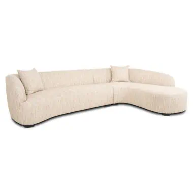 - Sofa Pandora beige angora lounge rechts