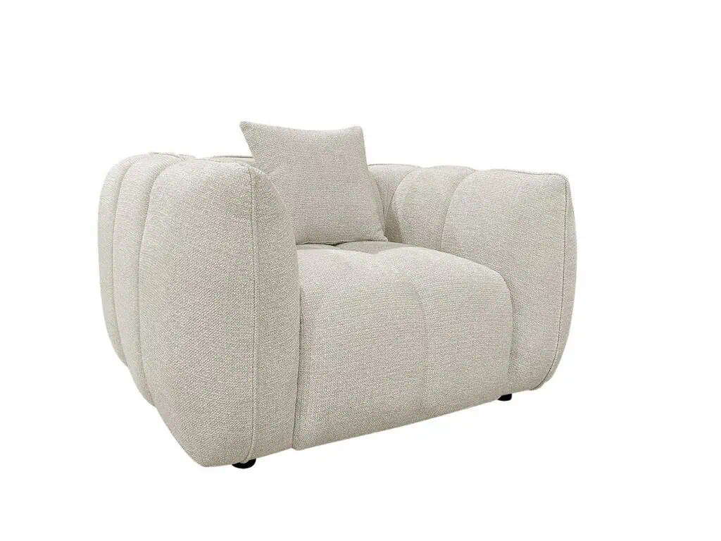 - Lounge stoel Jezebel cream fancy