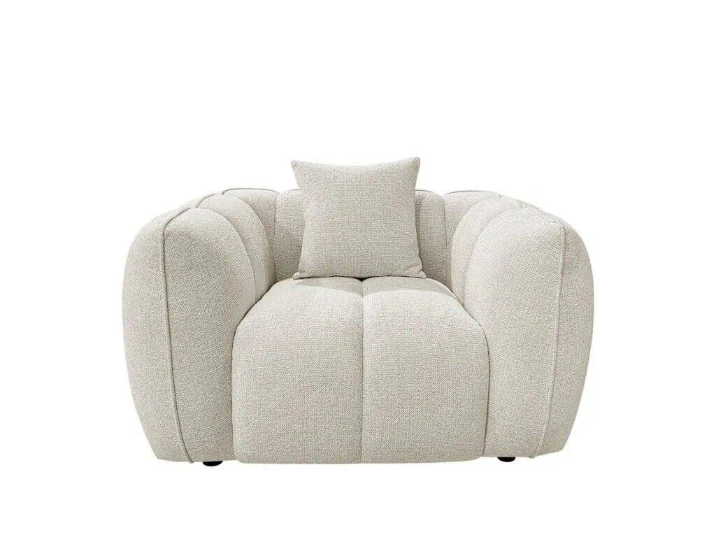 - Lounge stoel Jezebel cream fancy