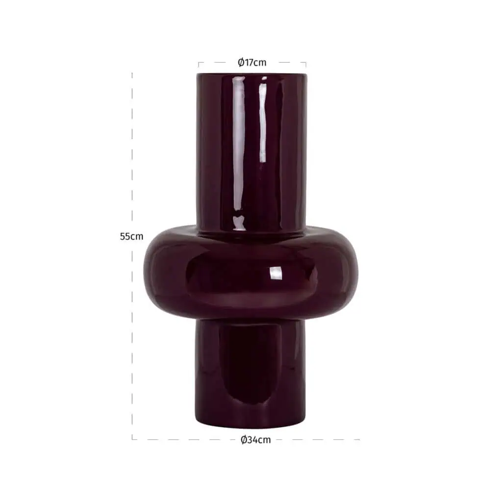 - Vaas Ashlyn burgundy large