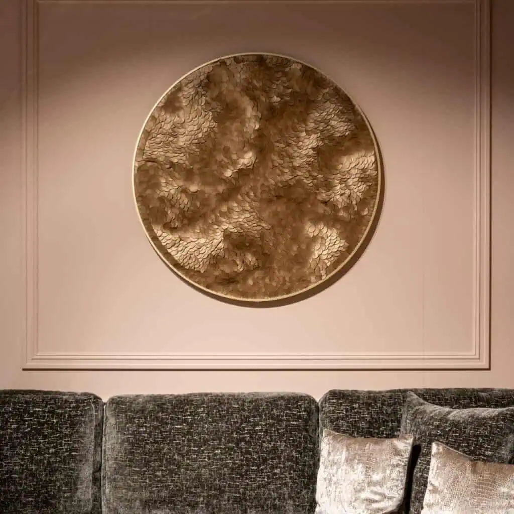 - Wall art Bloom gold