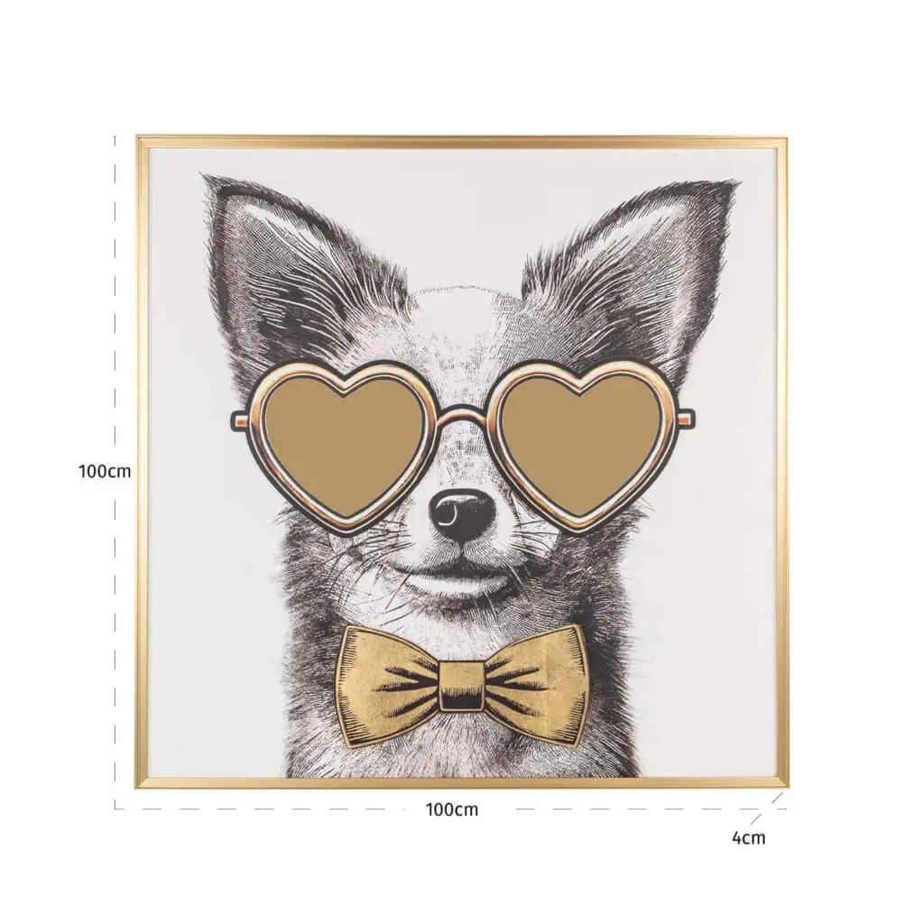 - Wall art Bodhy black/gold